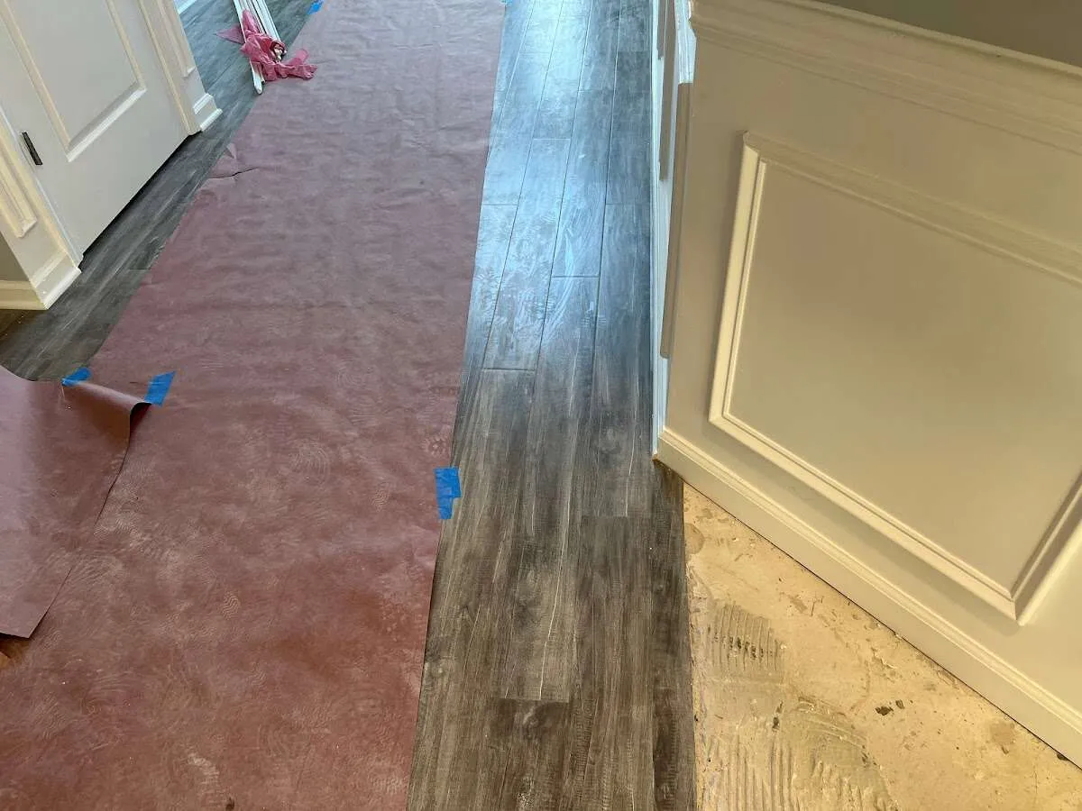 Completed marble shower restoration in Whiskey Creek